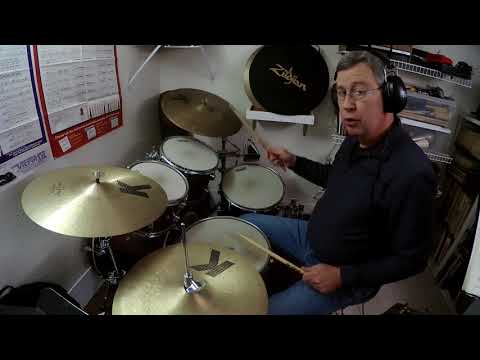 Beginning Triplet Jazz Drum Fill