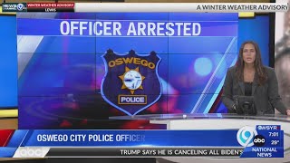 City of Oswego Police Officer arrested and facing several charges