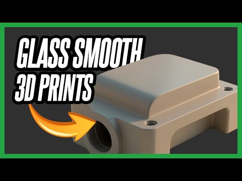 How To Get Glass Smooth 3D Prints