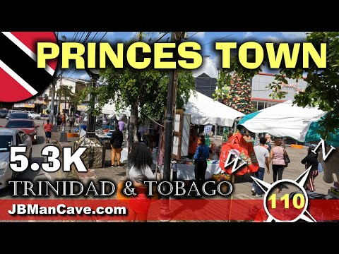 PRINCES TOWN Trinidad and Tobago Caribbean Walk Through by JBManCave.com
