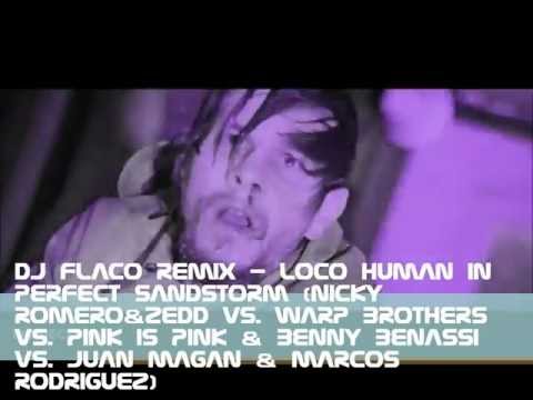 Dj FlaCo Remix Loco human in perfect sandstorm (Nicky Romero Zedd Warp Brothers Benny Benassi) REMIX