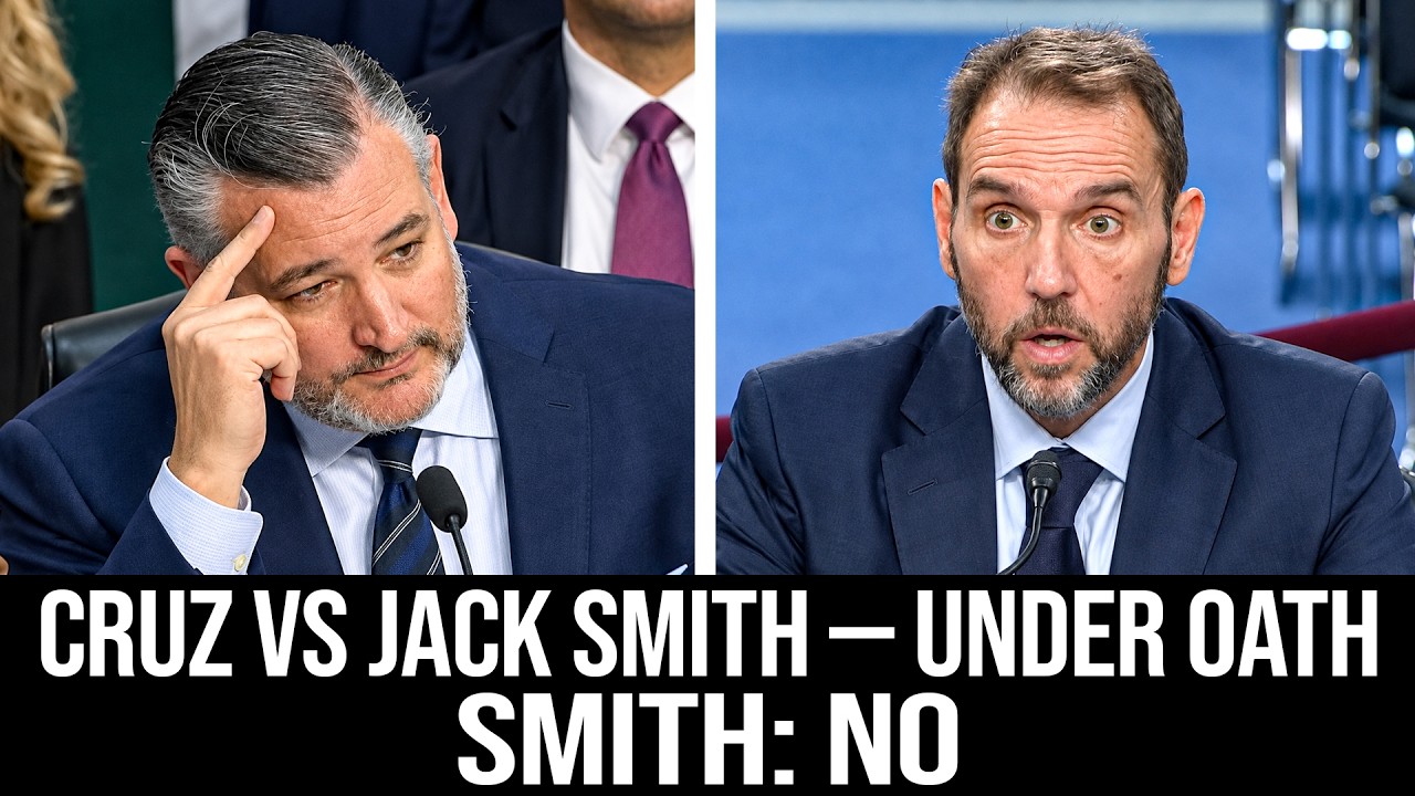 Ted Cruz questions Jack Smith on Republican prosecutions during September 2026 congressional exchange