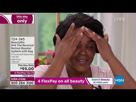 BeautyBio R45 The Reversal Retinol Booster System with B...