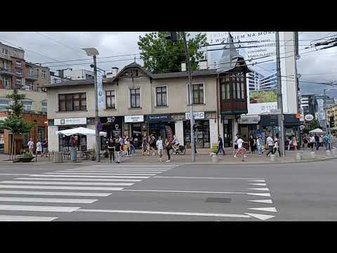 Gdynia main street on the way to Swietojanska beach