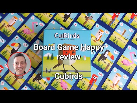 Cubirds - a review by Board Game Happy