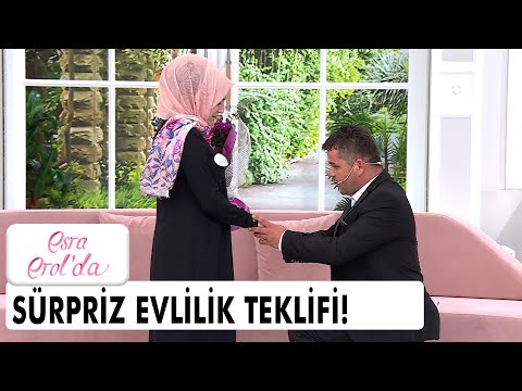 Arif'ten Muteber'e sürpriz evlilik teklifi... - Esra Erol'da 11 Mayıs 2021