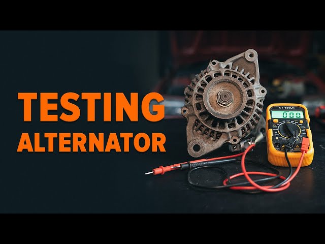 Watch the video guide on AUDI Q2 Alternators replacement