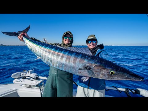 100lbs of Wahoo in 45 min! Catch Clean Cook