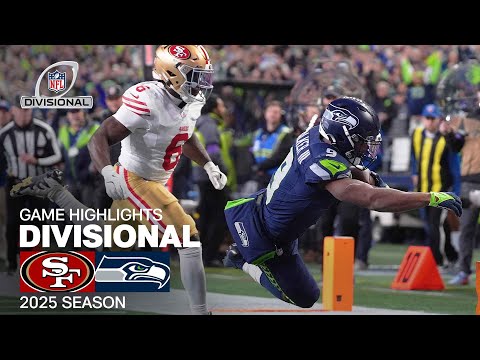 San Francisco 49ers vs. Seattle Seahawks Game Highlights | NFL 2025 Season Divisional