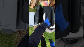 Laptops & Panasonic boxes out the front for collection!
