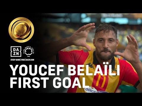 Youcef Belaïli Gives Espérance Tunis Their First Lead and Goal Against LAFC