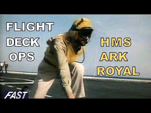 1st British Aircraft Carrier with Steam Catapult - Revolutionised the Launching Process