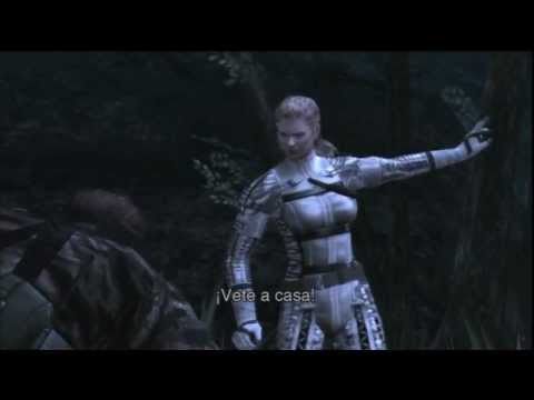 Metal Gear Solid 3: Snake Eater HD Cutscenes - Snake Ambushed by The Boss
