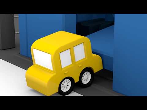 Macchinine colorate e fuga dalla prigione! Cartoni animati per bambini