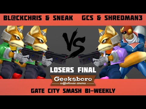 Gate City Smash Bi-Weekly Doubles - Bl@ckChris & Sneak vs Shredman3 & GCS - Losers Final