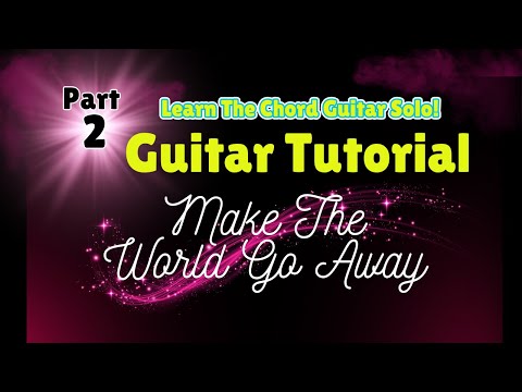 🎸 Make the World Go Away – Lead Guitar Lesson (Chord Tones & Triads) | Eddy Arnold
