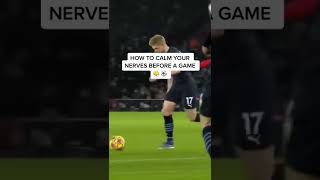 How to calm your nerves before a game