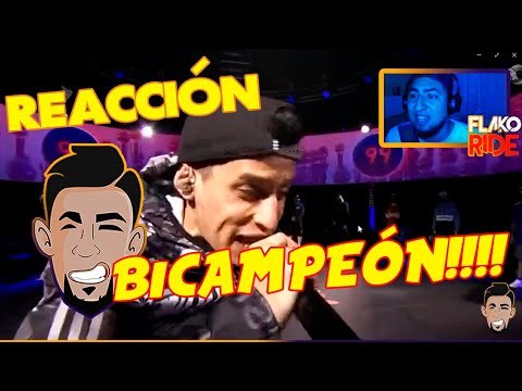 SNK BICAMPEÓN NACIONAL DE RED BULL BATALLA DE LOS GALLOS  | REACCIÓN | SNK VS P8 | FLAKORIDE