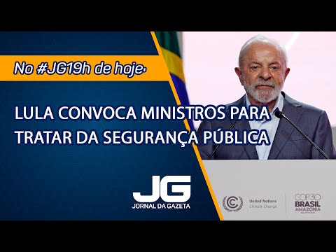 Lula convoca ministros para tratar da segurança pública – Jornal da Gazeta – 13/11/2025