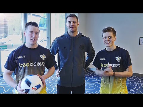 Fußball Challenge vs Manuel Neuer