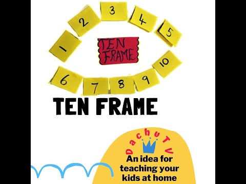 A4 Printable Ten Frame Templates For Easy Use
