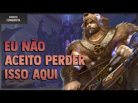 SMITE BRASIL | SEASON 6 - RANKED CONQUISTA ft. XHITOMAN - Ullr (ADC)