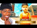100 KILLS W SQUID GAME DOLL On Rebirth Island