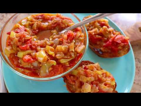 🇲🇰 North Macedonia | How to Make Summer stew (Letna mandza) | FlavorSafari Recipes
