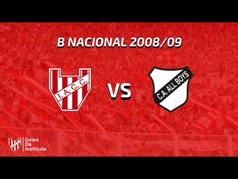 INSTITUTO 1-2 All Boys | Fecha 20 | B Nacional 2008/09 | golesdeinstituto