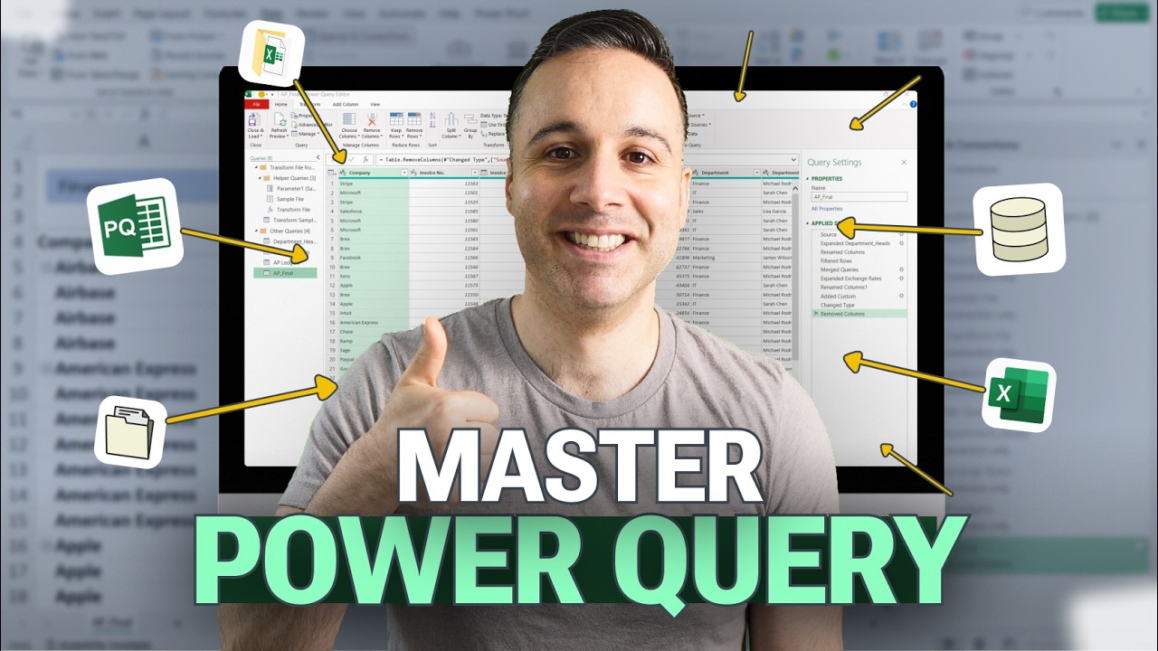 Power Query for Beginners: Transform Excel Data in Minutes  (2025 Tutorial Part I)
