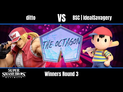 ditto (Terry) vs BSC | IdealSavagery (Ness) - Ultimate Winners Round 3 - Octagon #120