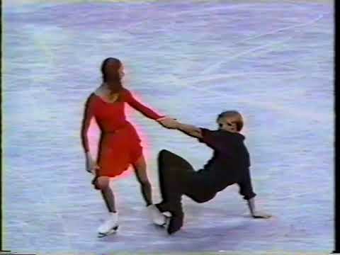 1992 Skate America (ABC) - Free Dance - Maya Usova & Alexander Zhulin RUS