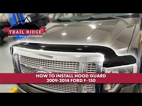 How to Replace Hood Guard 2009-2014 Ford F-150