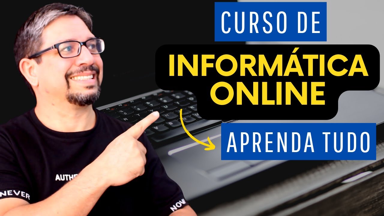 CURSO DE INFORMÁTICA ONLINE [Sem Segredo] do  Básico ao Avançado com Certificado Reconhecido