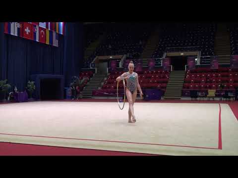 Patricija Feldmane LAT Latvian Gymnastics Federation Hoop Irina Deleanu Cup 21 May 2021