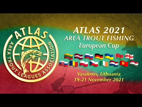 LIVE: ATLAS Area Trout Fishing European Cup 2021, DAY 1. Vasaknos, Lithuania.