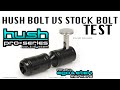 TECHT Paintball Products Ego Hush Bolt VS Stock Bolt Test