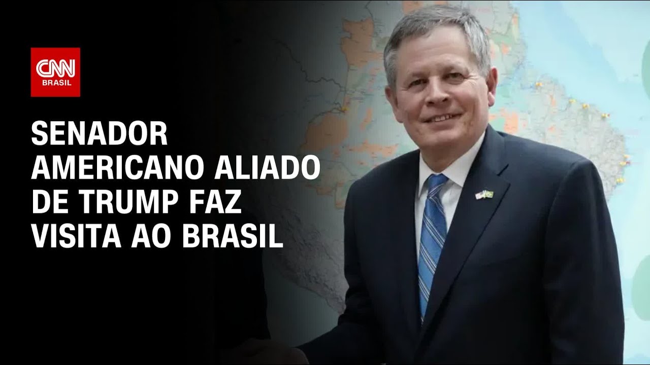 Senador americano aliado de Trump faz visita ao Brasil | AGORA CNN