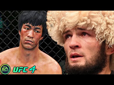 UFC 4 | Bruce Lee VS Khabib Nurmagomedov |  EA SPORTS UFC 4