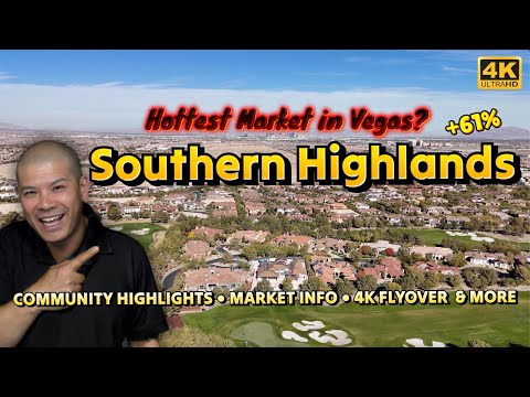 What Is Southern Highlands? Las Vegas Investor Tour + 4k Drone Footage