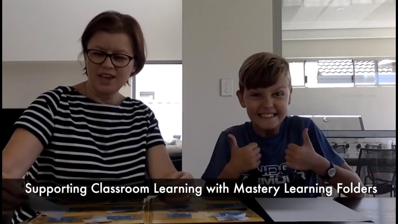 A Quick Look at Mastery Learning Folders