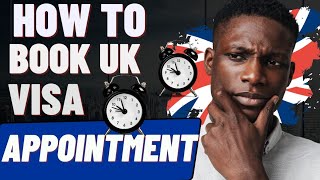How to book the UK Visa appointment from TLS contact