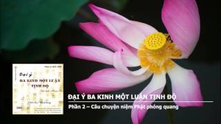 Đại Ý Ba Kinh Một Luận Tịnh Độ - Phần 2 – Câu chuyện niệm Phật phóng quang Đại Ý Ba Kinh Một Luận Tịnh Độ - Phần 2 – Câu chuyện niệm Phật phóng quang