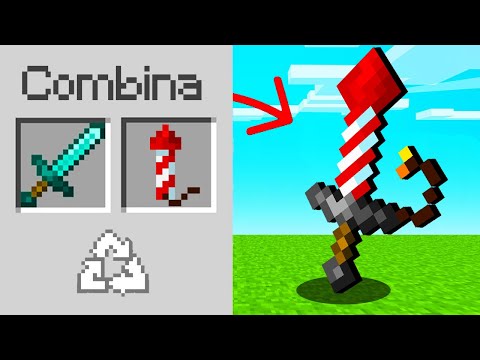 MINECRAFT MA POSSIAMO UNIRE TUTTI GLI OGGETTI!! *OP*