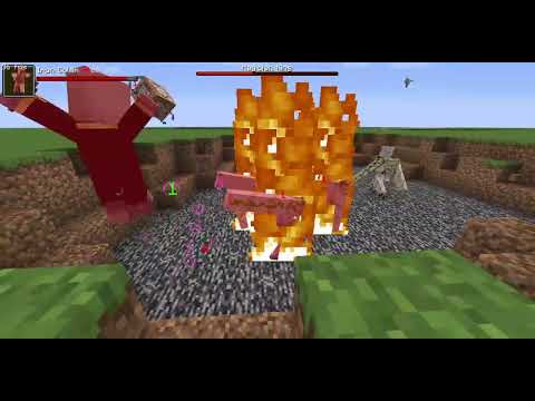 Iron Golem Vs Magic Illager Bosses(Magispeller ,Magician King And More!) - Minecraft Mobs Battle