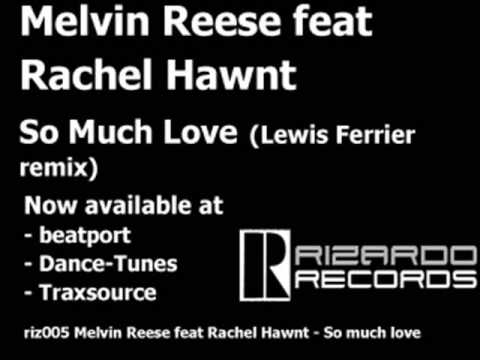 Melvin Reese feat Rachel Hawnt - So much love (Lewis Ferrier remix)