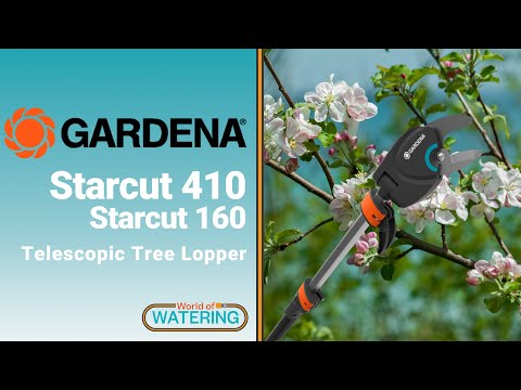 How to use the Gardena StarCut 410 Plus or 160 Plus Tree and Pruning Lopper