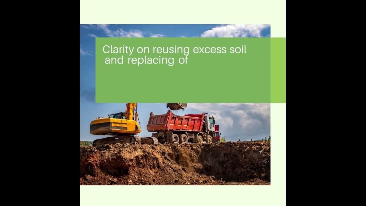 Do you know about On-Site and Excess Soil Management?