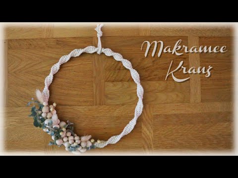 Macramee Kranz * DIY * Macrame Wreath