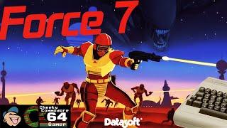 FORCE 7 – Commodore 64 (1987) | Strategy-Action Under Alien Siege